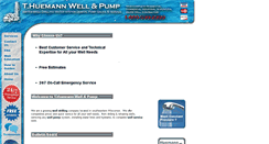 Desktop Screenshot of huemannwell.com